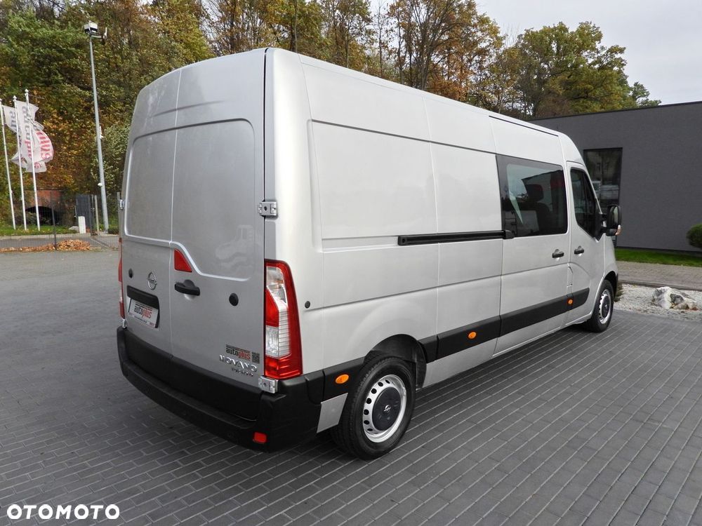 Opel MOVANO FURGON BRYGADÓWKA 7 MIEJSC TEMPOMAT LEDY KLIMATYZACJA  180KM - 16