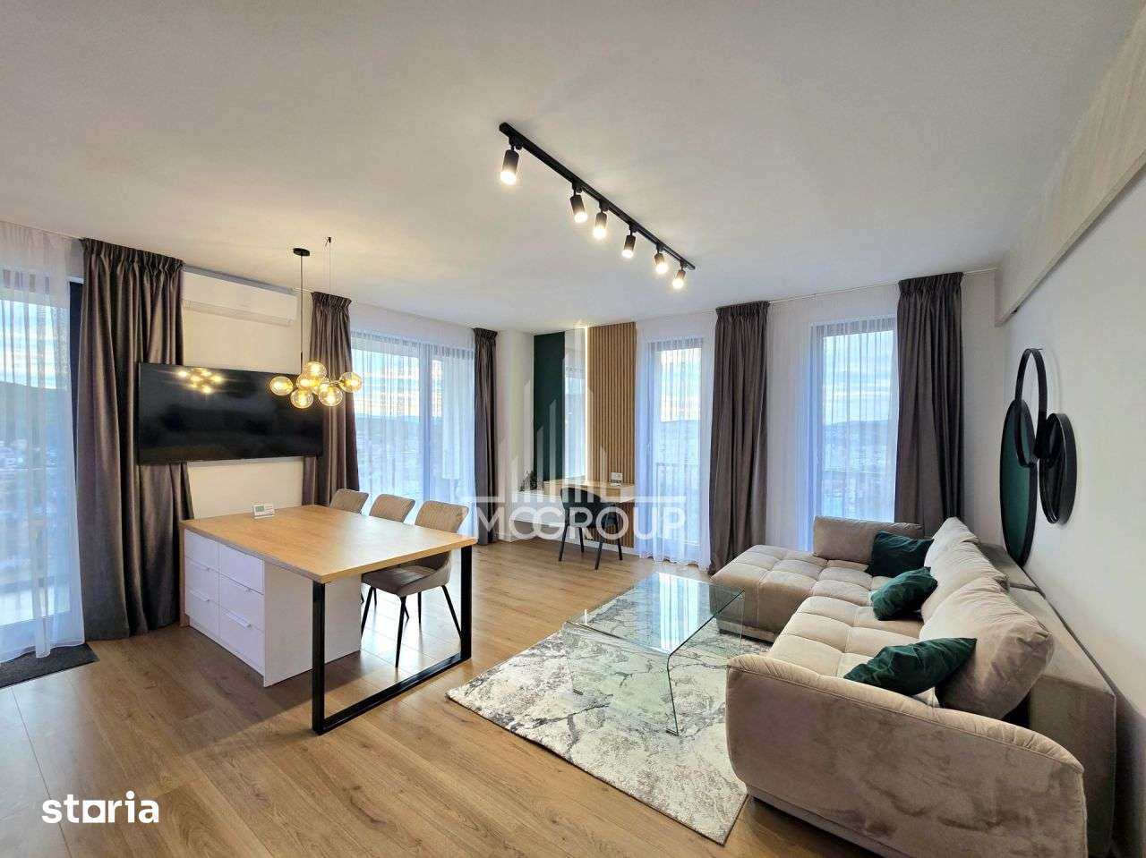 Apartament superb de inchiriat 2 camere, cu design modern view — fotografia 3