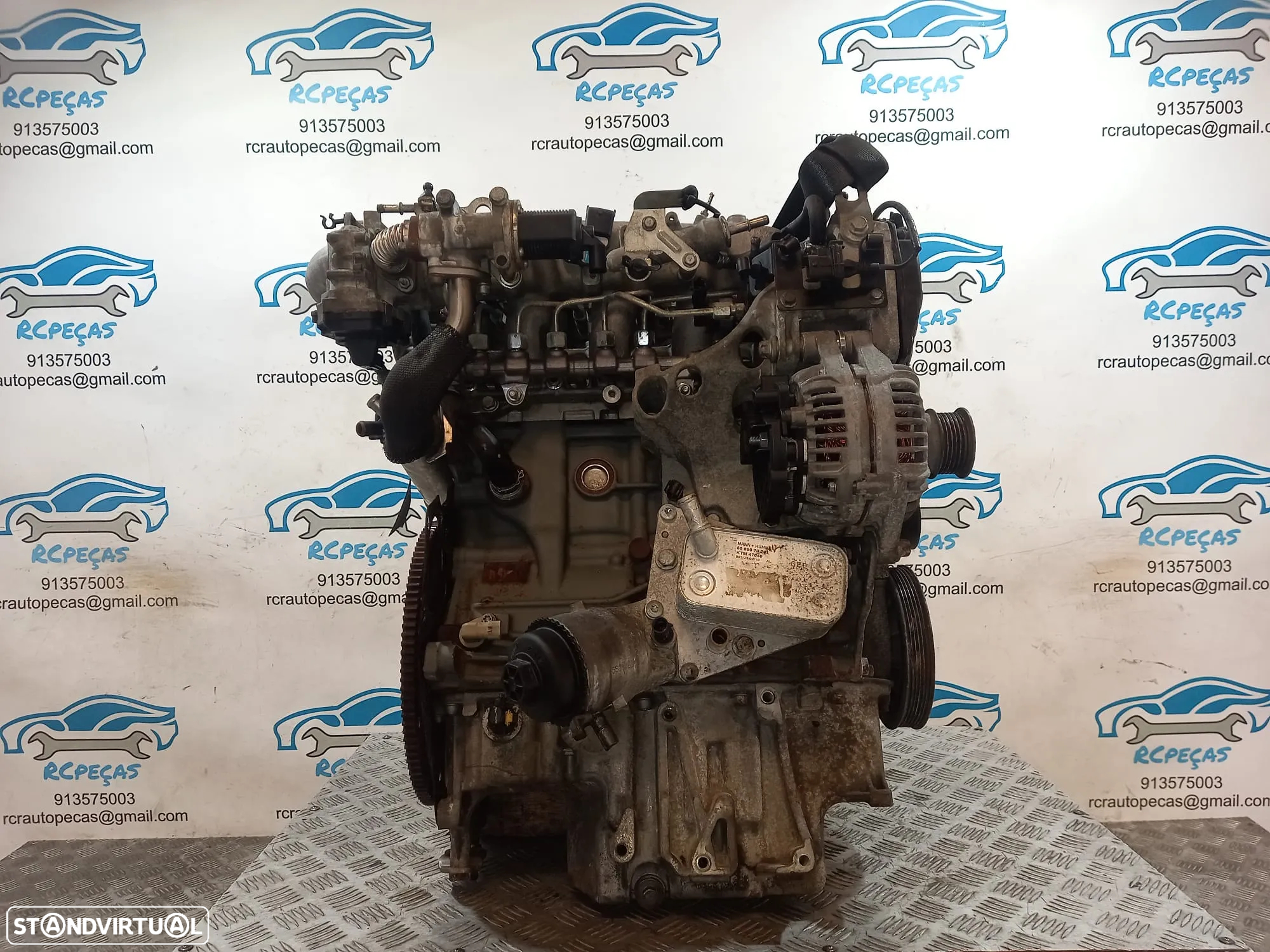 Motor Completo GM Fiat Opel Saab Z19DT D207E 1.9 CDTi TiD 120cv 8v 2004 - 2010 - 2