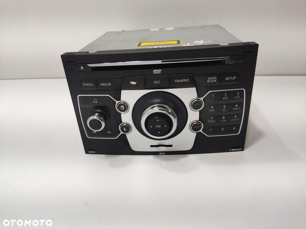 FABRYCZNA NAWIGACJA RADIO CITROEN C5 III X7 2008-2011 96738861ZD - 2