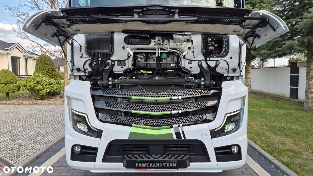 Mercedes-Benz MERCEDES-BENZ///ACTROS/// BIG SPACE///2022///BDF/// NOWY///NIE UŻYWANY/// JEDYNE 12 TYŚ KM///SALONKA/// KAMERY///VIRTUAL COCPIT///FULL LED///STAN JAK NOWY. - 11
