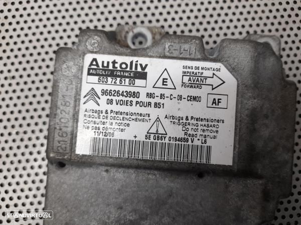 Centralina / Modulo Airbags Citroen C4 I (Lc_) - 5