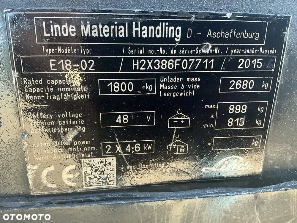 Linde E18-02 - 8