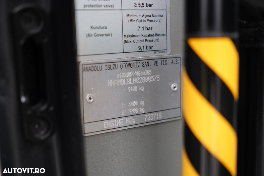 Isuzu NOVO / EURO 6 / RETARDER / IMPORTAT / 7 METRI / - 40