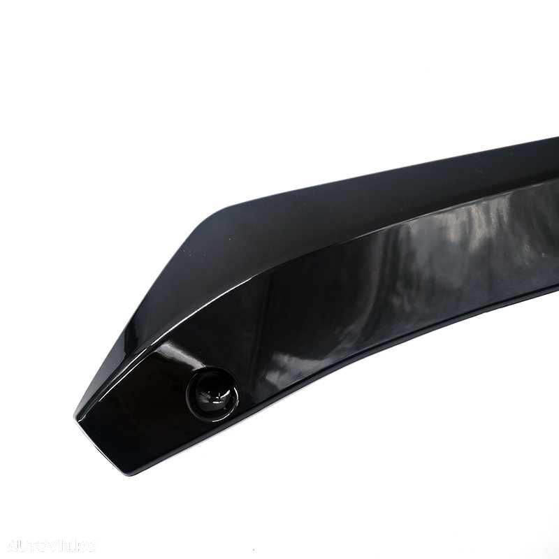 Set Ornamente Prelungiri Extensii LIP Bara Spate Flapsuri,Negru Lucios - 2