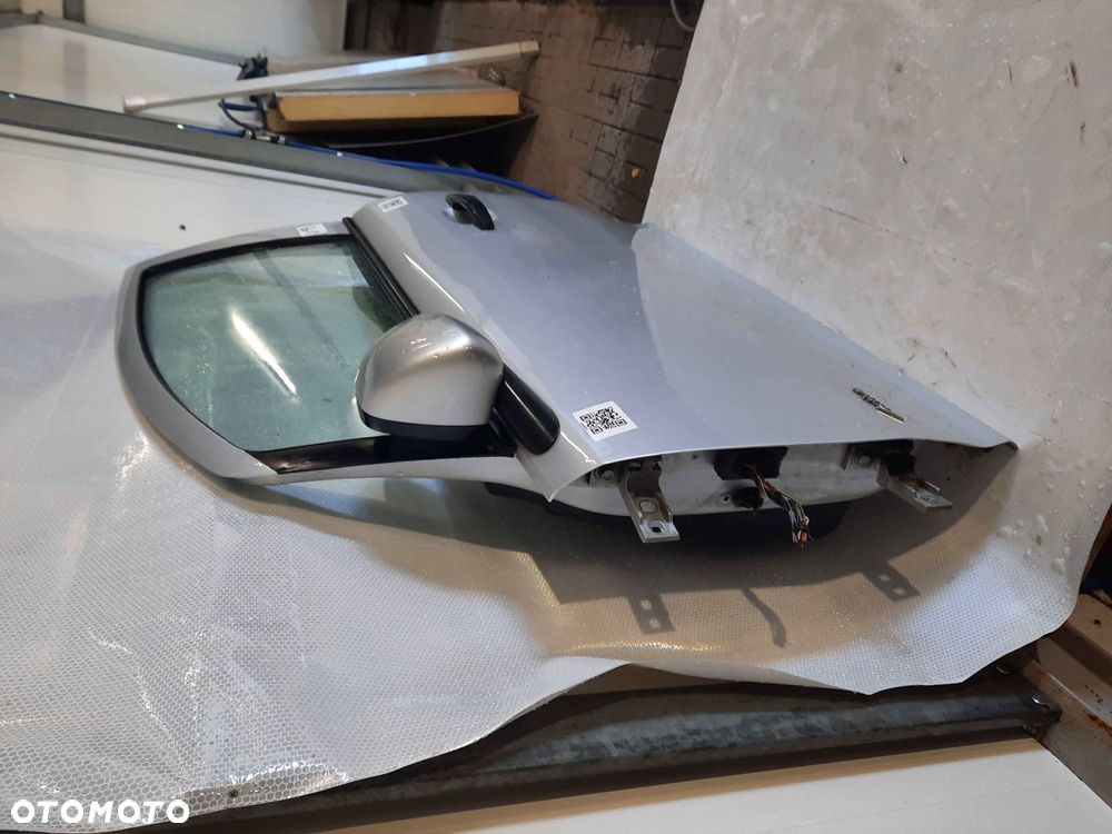 } DRZWI PRZÓD PRZEDNIE LEWE OPEL CORSA D LIFT FL Z157 SREBRNE 5D 5 DRZWI HB - 4