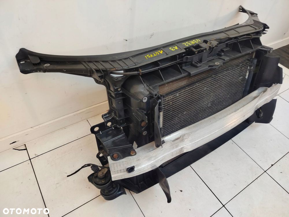 audi a3 8p lift 08r- pas przedni chłodnice komplet 1.4 tfsi automat - 3