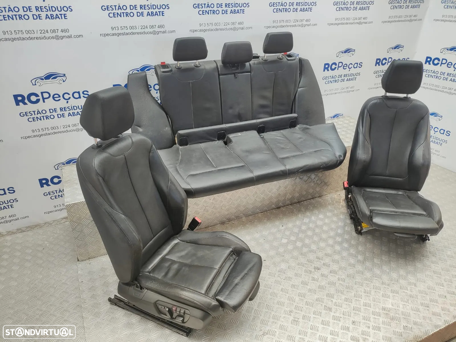 Conjunto Bancos em Pele BMW Serie 1 F20 Pack M - 3