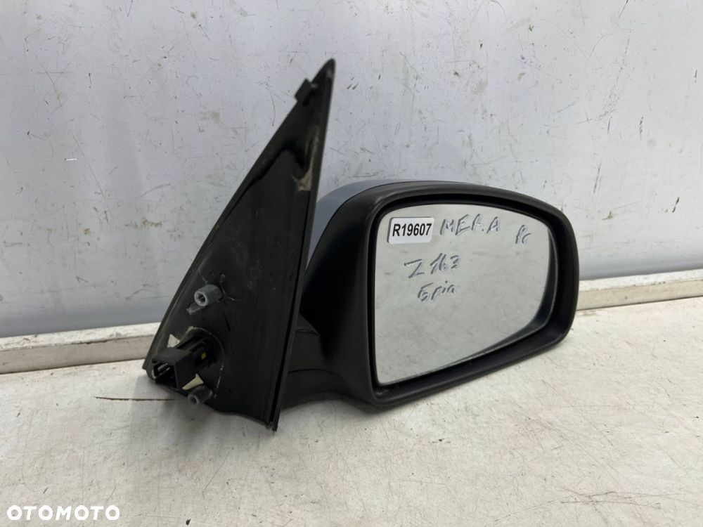 Lusterko Opel Meriva A 03-10r. PRAWE kolor Z163 elektryczne zewnętrzne podgrzewane EUROPA 5 pin - 1