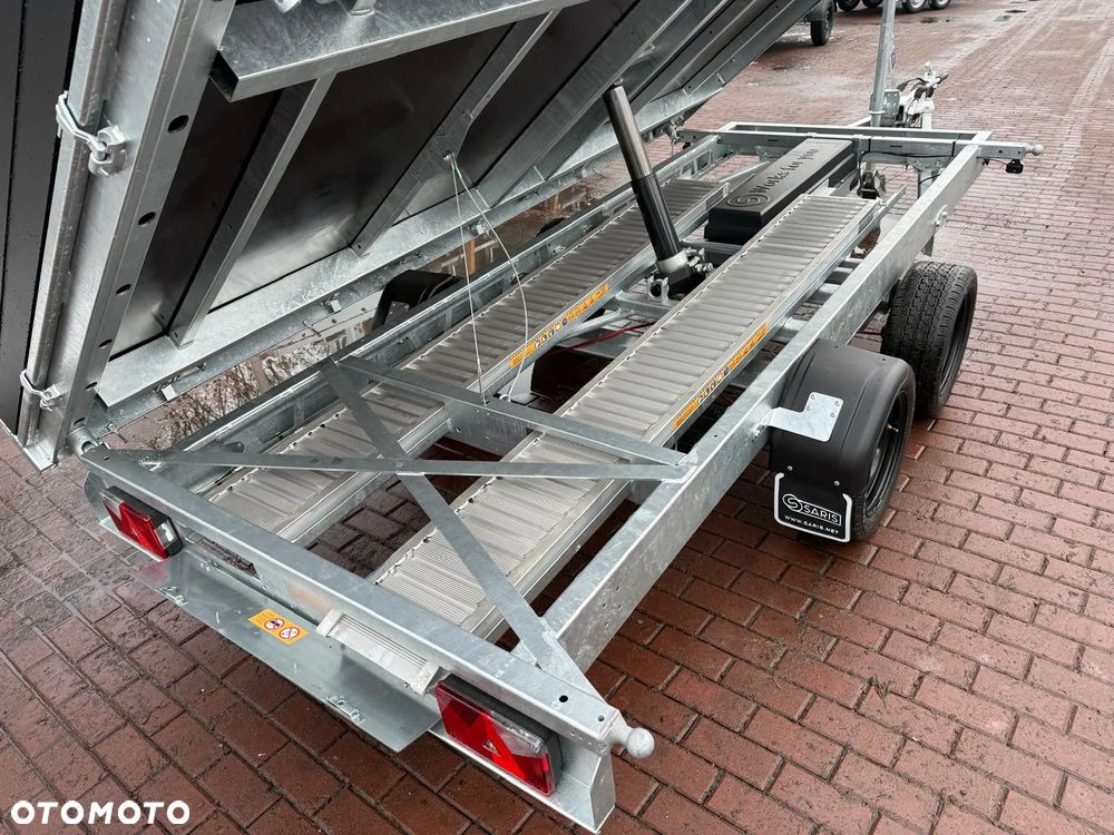 Saris Przyczepa Kiprowana Saris Tipper K3 356x184x35 + nadstawki 30 cm 3500 kg dostawa pod dom Częstochowa - 9