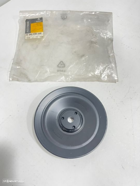 Polie da Cambota Renault Clio I Fase II  1993 a 1996 Nova Original - 1