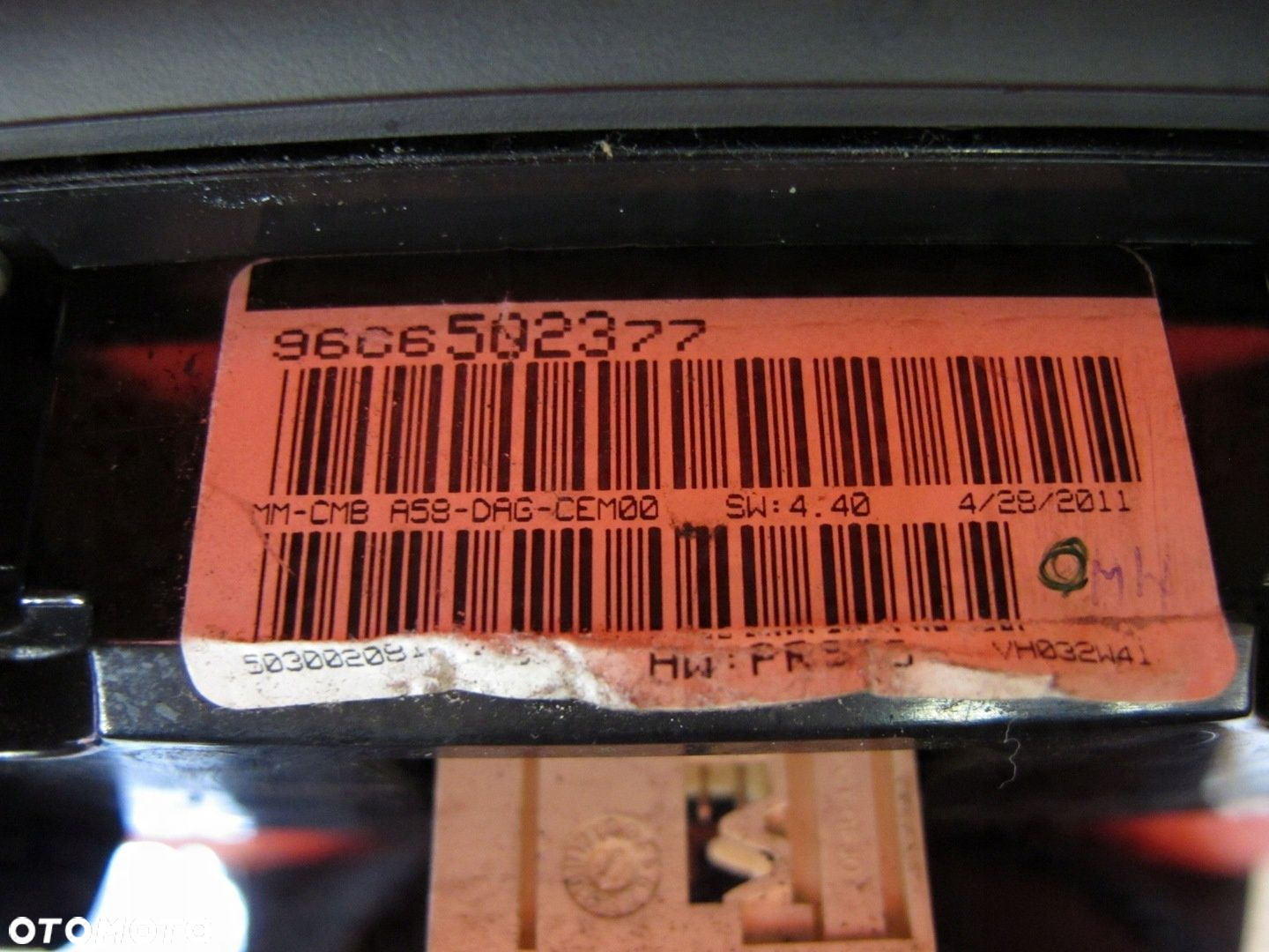 CITROEN C3 PICASSO 1.6 HDI 08- LICZNIK ZEGARY EU 9666502377 - 8