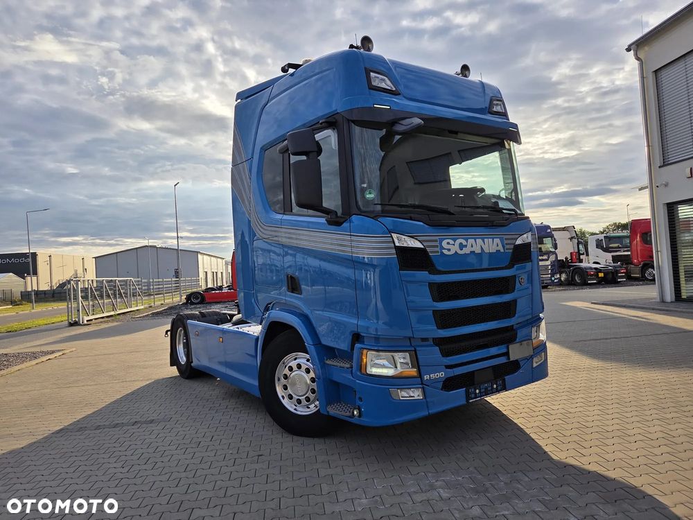 Scania R 500 / HYDRAULIKA/ NOWE TACHO/4 PODUSZKI/ ALUFELGI/ SERWIS NIEMCY - 1