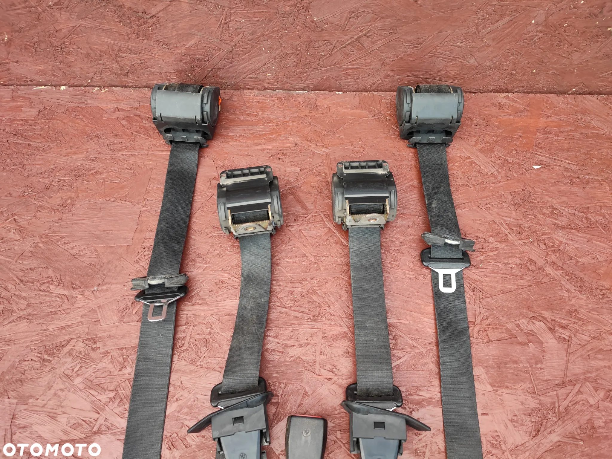 BMW E38 ORYGINALNY KOMPLET PASÓW BEZPIECZEŃSTWA O NR. 8 217 390 / 8 198 571 / 8 174 352 OEM - 3