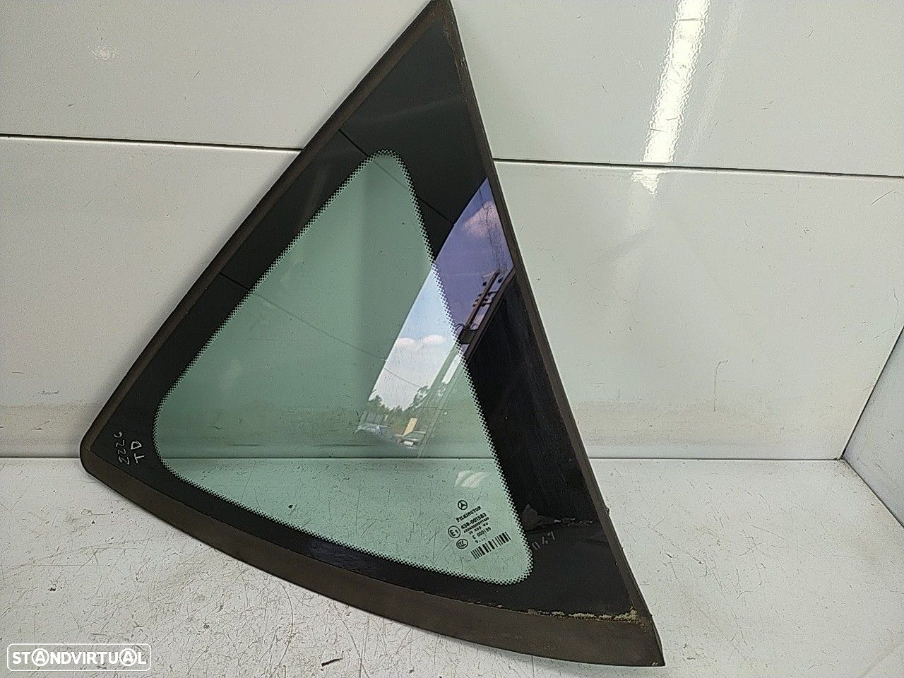 Vidro Lateral Painel Tras Direito Mercedes-Benz A-Class (W169) - 4