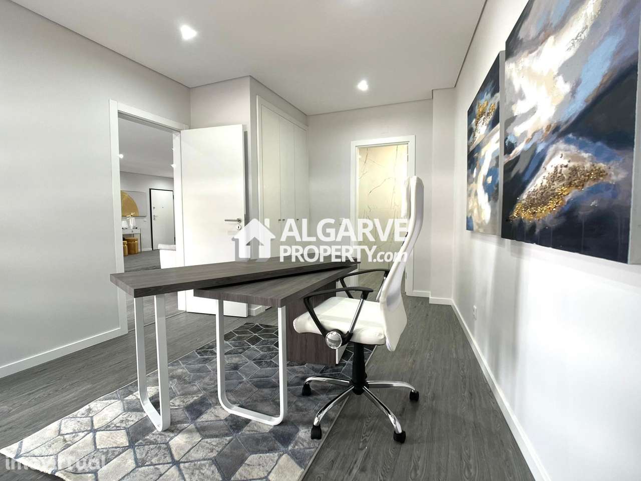 Apartamentos T3 em condomínio de arquitetura moderna com jardim perto - Grande imagem: 4/39