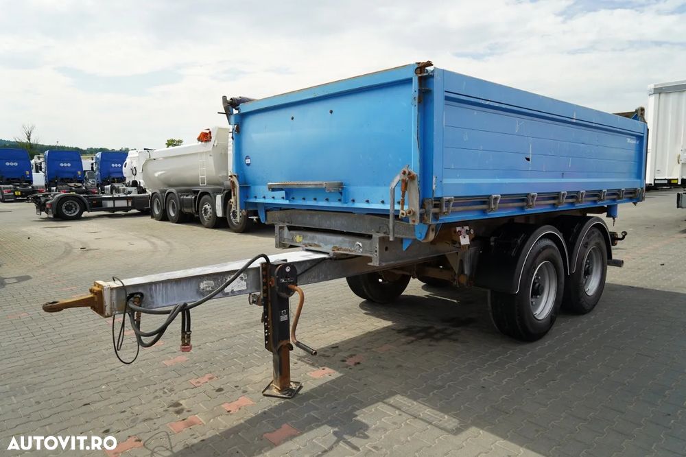 Schmitz Cargobull / REMORCA / BASCUNĂ 3 LATE / - 2