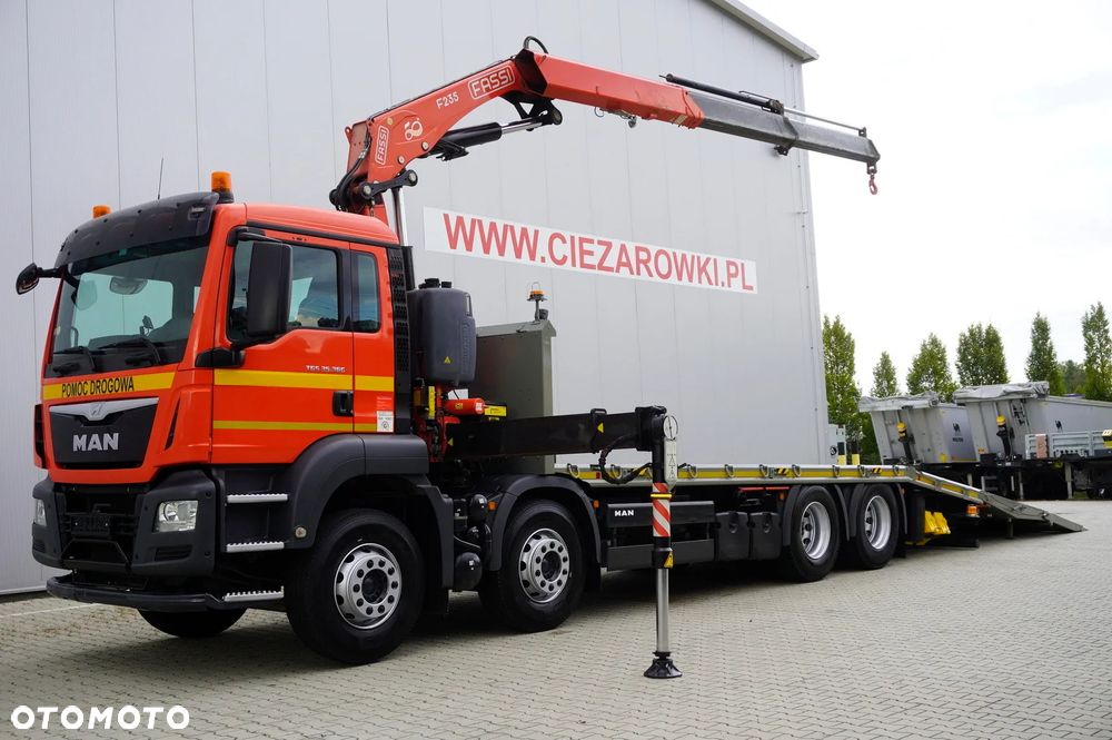 MAN TGS 35.360 E6 8×2 / HDS Fassi F235A.2.22 / pilot / 100 MTH!_255790 - 5