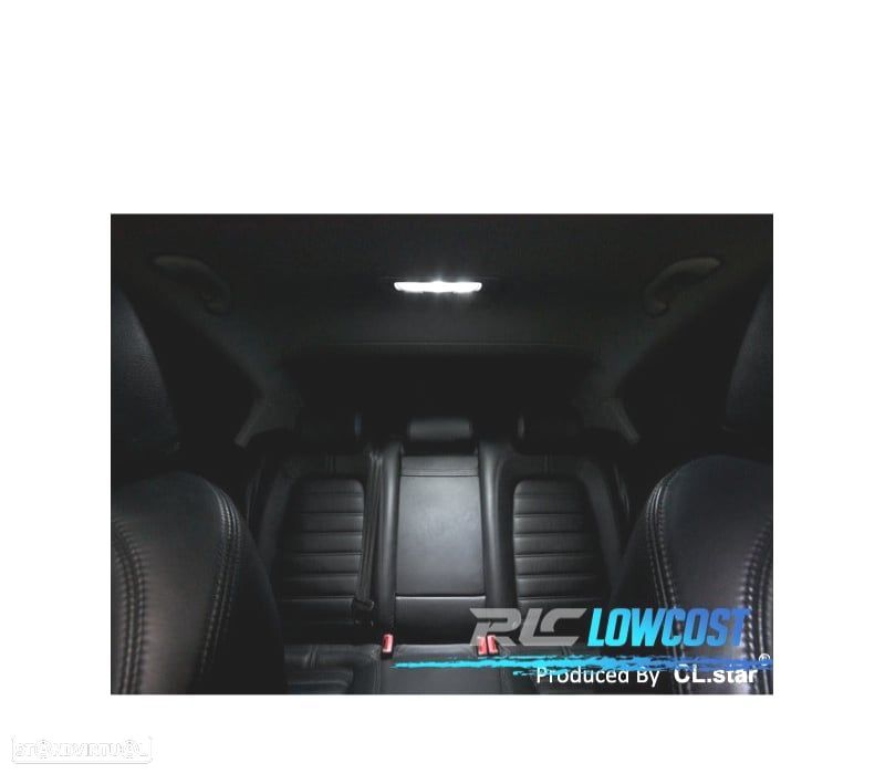 KIT COMPLETO 14 LAMPADAS LED INTERIOR PARA VOLKSWAGEN VW PASSAT B6 06-11 - 6
