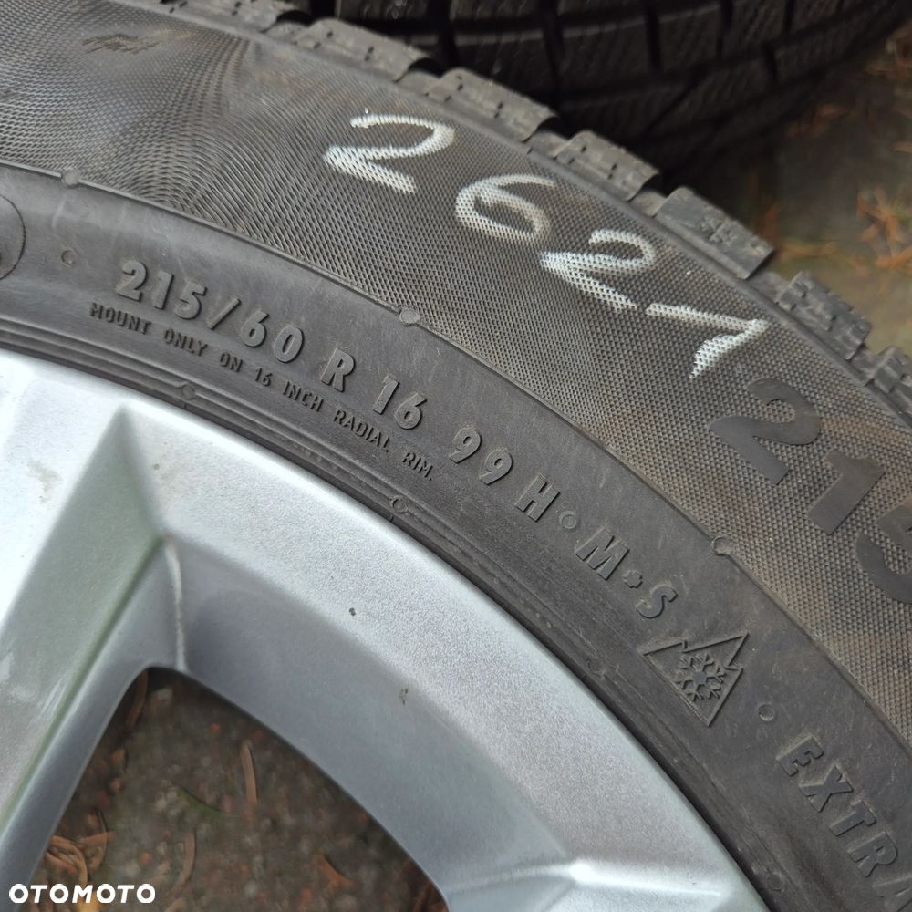 ZIMA 215/60 R16 VW PASSAT T-ROC BEETLE TOURAN SKODA SUPERB OCTAVIA KAROQ - 7