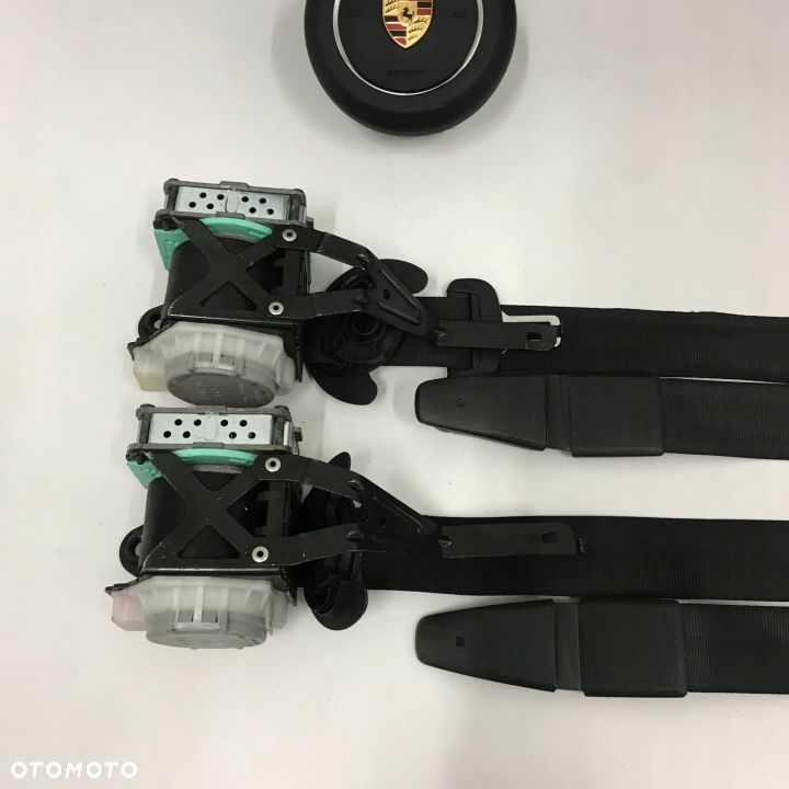 PORSCHE CAYENNE 2 II LIFT DESKA ROZDZIELCZA GUMA KONSOLA KOKPIT PULPIT PODUSZKI AIRBAG AIR BAG PASY KIT SET - 8