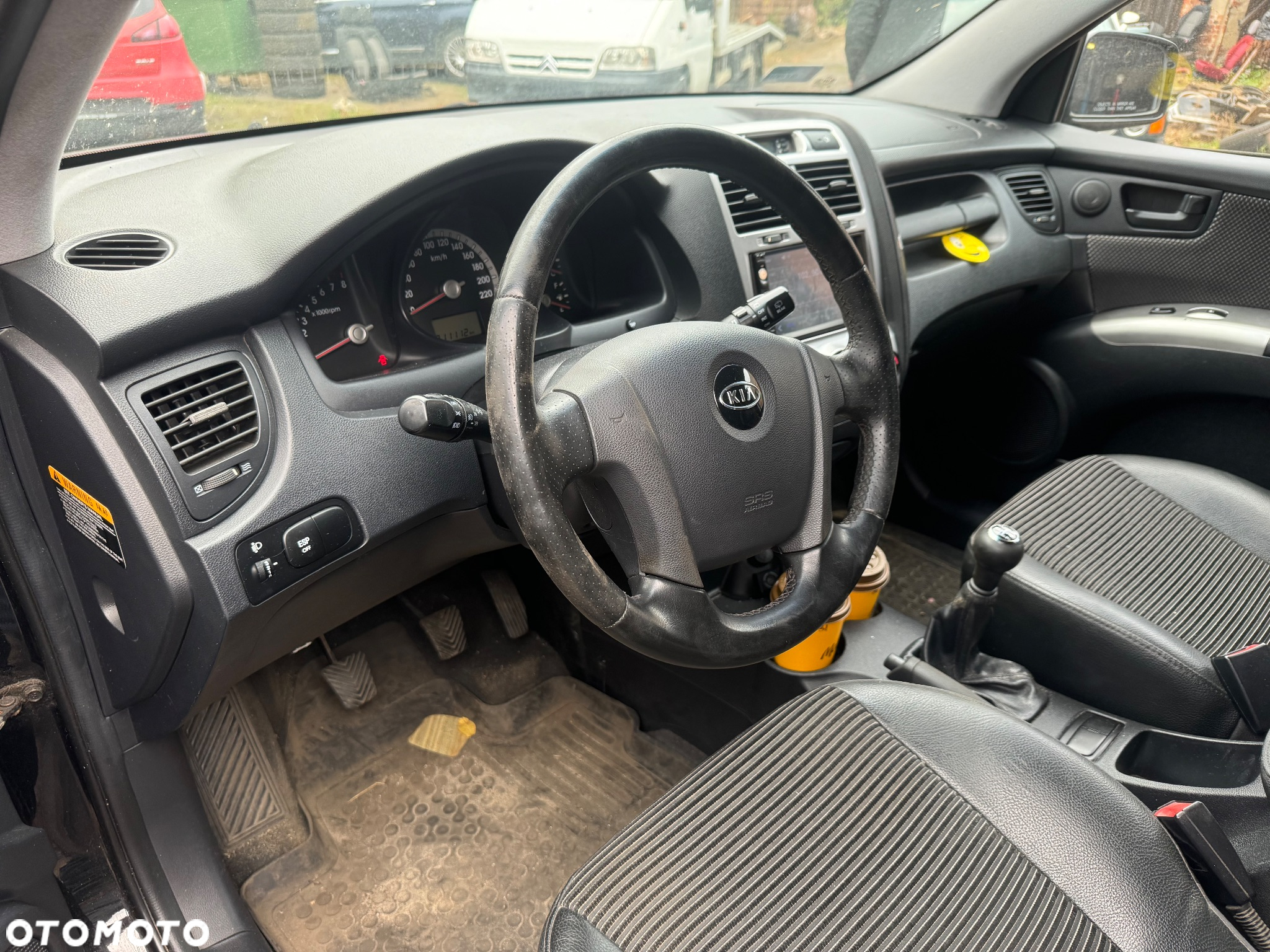KIA SPORTAGE II LAMPA ZDERZAK KLAPA DRZWI SZYBA BELKA PAS - 6
