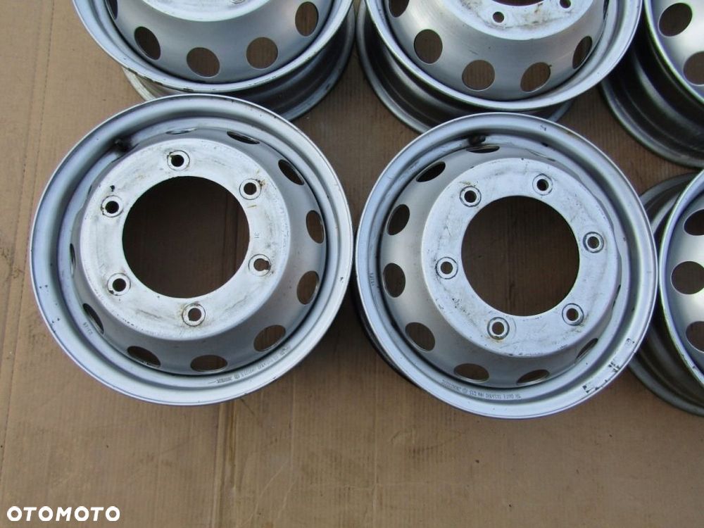 6x Felga Felgi 16 VW Crafter MAN Bliźniak 5,5j 6x205 ET121,5 / 2N0601027C - 7