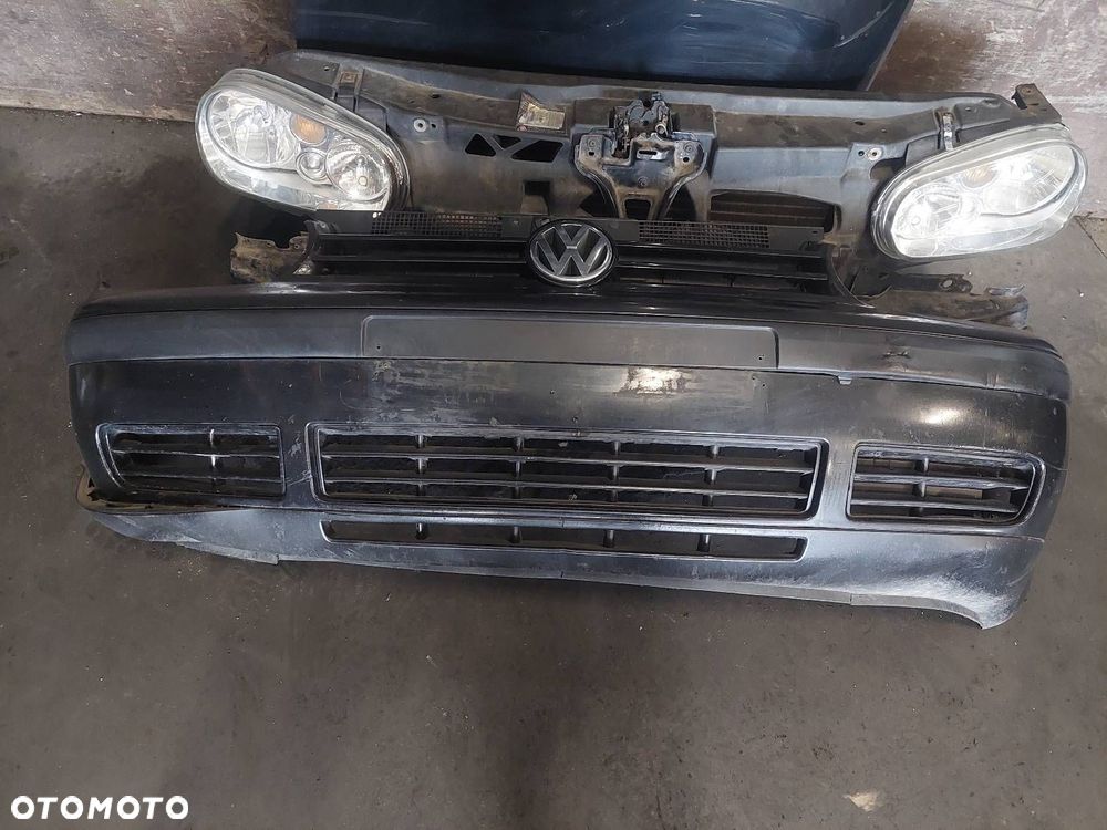 KOMPLETNY PRZÓD MASKA ZDERZAK LAMPY PAS VOLKSWAGEN GOLF IV L041 ID: 236182 - 2