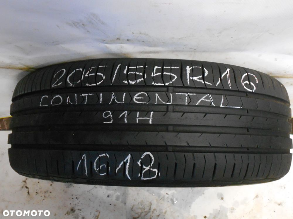 OPONA POJEDYNKA 205/55R16 CONTINENTAL CONTI PREMIUM CONTACT 5 DOT 1618 8MM - 1
