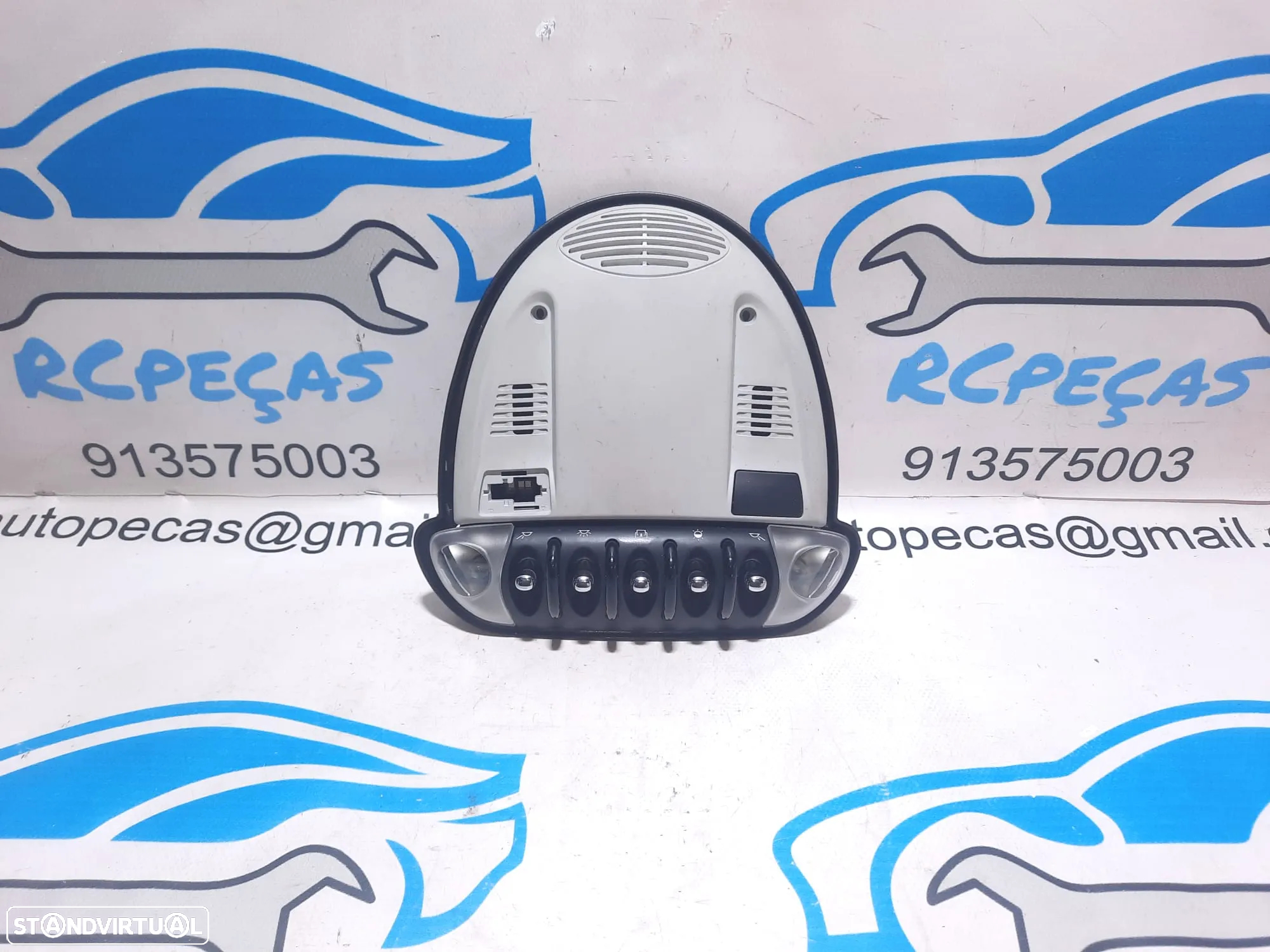 PLAFONIER FRENTE FRONTAL BOTÃO BOTÕES SWITCH MINI COOPER R55 R56 3449417 - 3