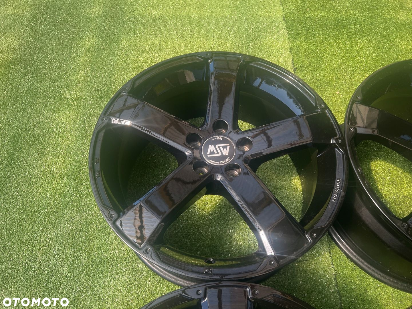 KOMPLET FELG FELGI ALU MSW 18 5X108 ET45 FORD VOLVO EXPERT TOYOTA PROACE - 5
