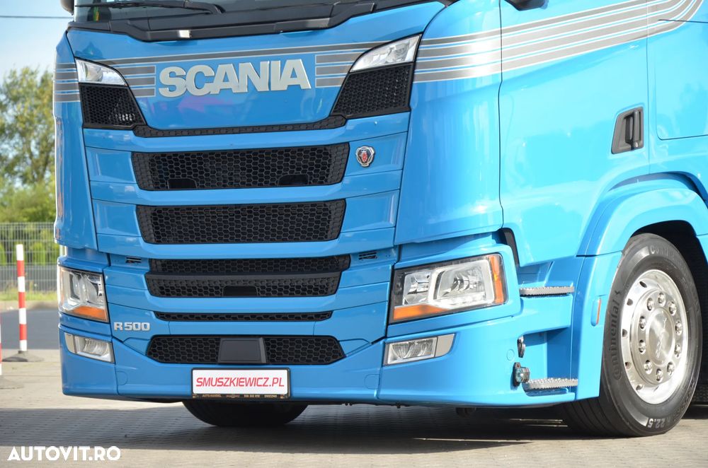 Scania R 500 / 6x2/4 PUSHER / FULL AIR / SKÓRA / LED / ACC / NAVI / ALUSY / 7236 - 6