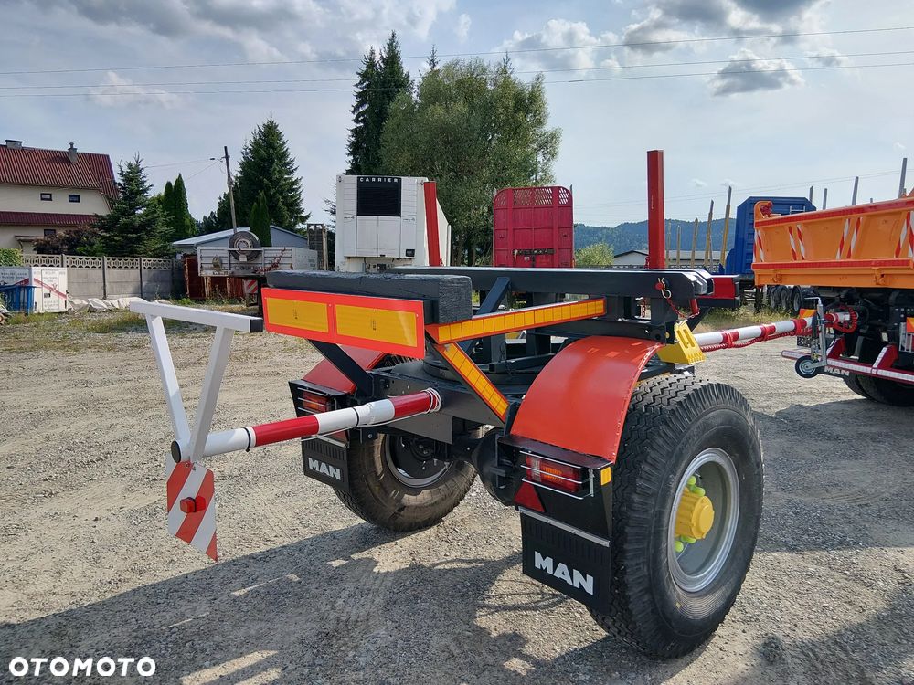 MAN Dłuzyca Man le 220 4x4 hds wywrotka wciagarka energetyka kiper blokady komunalny czołownica - 4