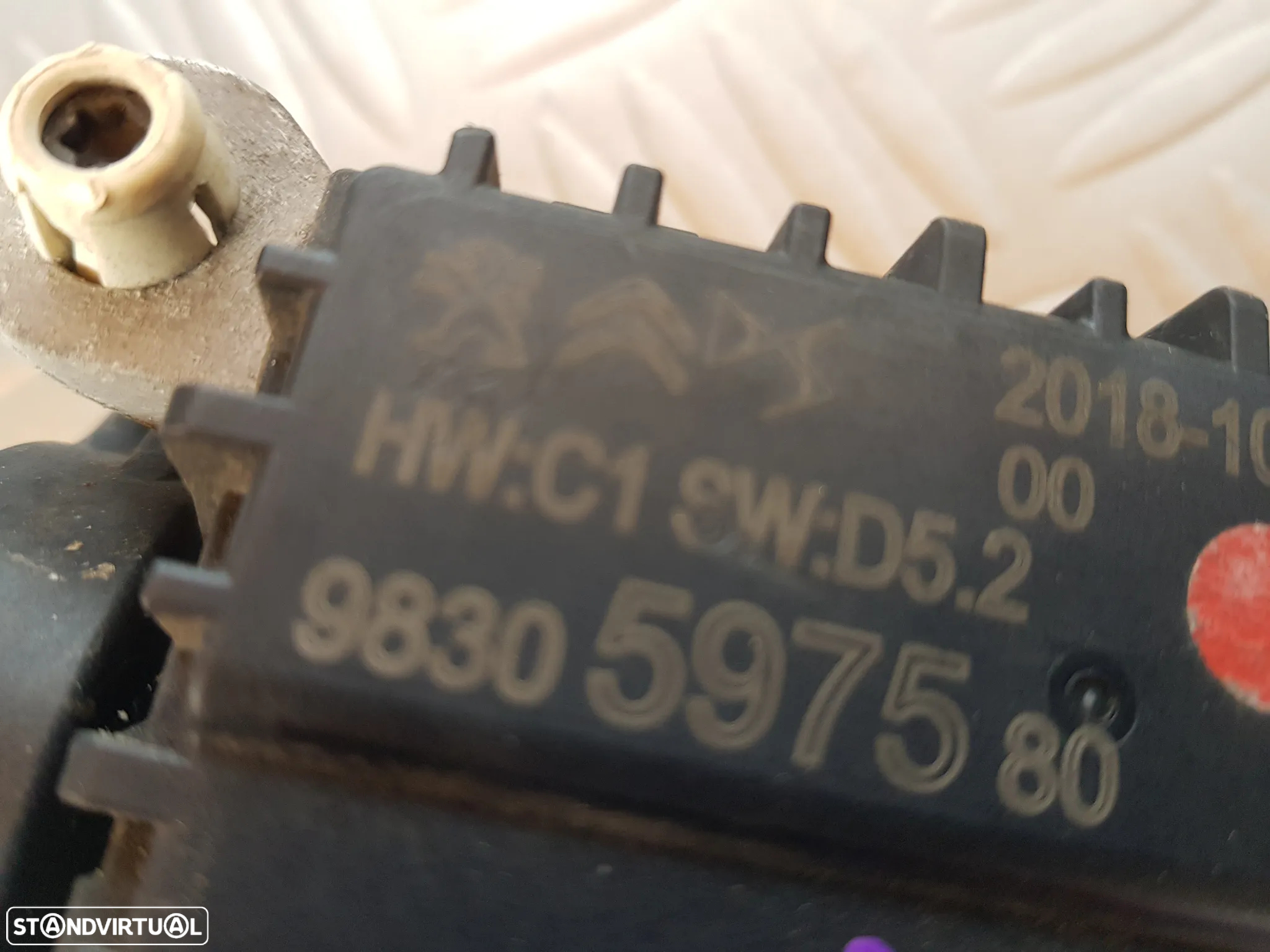 Radar sensor Peugeot Citroen 508 II 3008 II 5008 II 2008 2017-2023 Ref. 9830597580 - 3