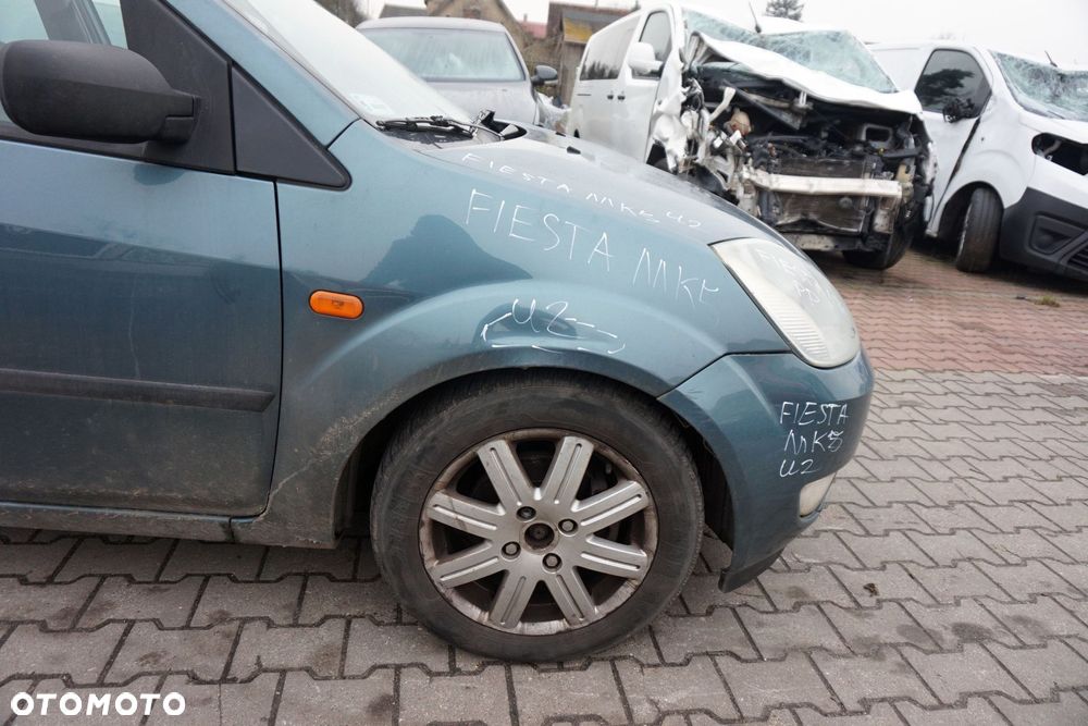 MASKA ZDERZAK BŁOTNIKI LAMPY FIESTA V MK5 U2  FORD 2002-2008 NEPTUNE GREEN PRZÓD KOMPLETNY - 9