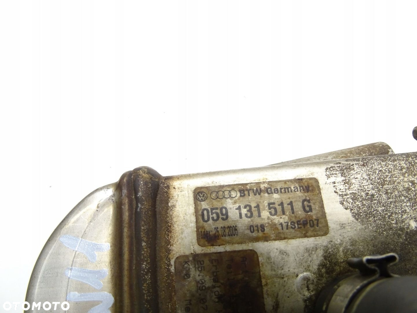 CHŁODNICA SPALIN EGR 059131511G 2.7 3.0 TDI AUDI A5 8T A4 B8 A6 C6 - 5