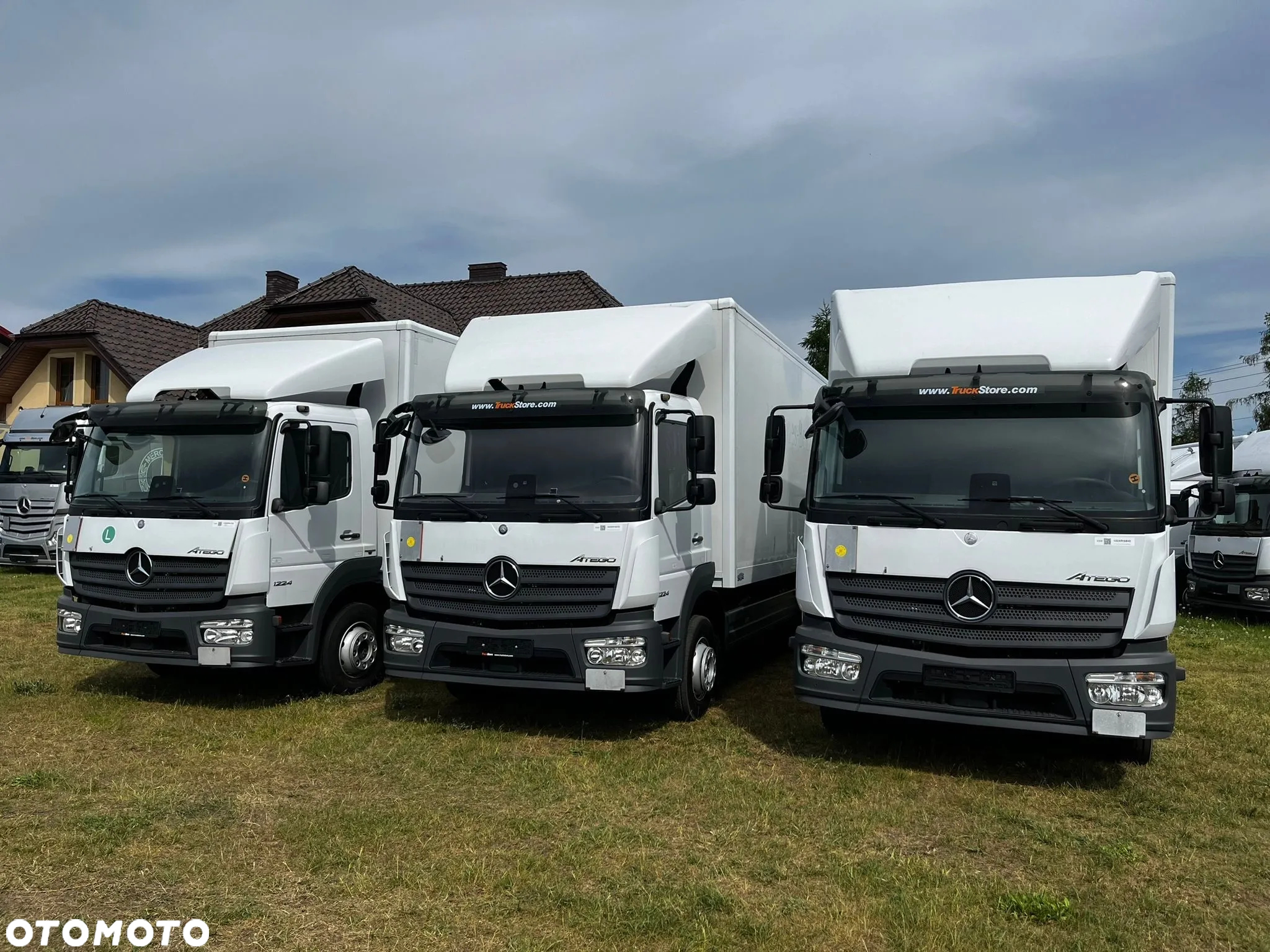 Mercedes-Benz ATEGO 1224L KONTENER 7.20 m | 18 PALET | WINDA | - 2