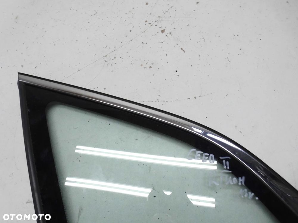 SZYBA KAROSERYJNA KIA CEED II KOMBI 2013r. LEWA TYLNA CHROM - 4
