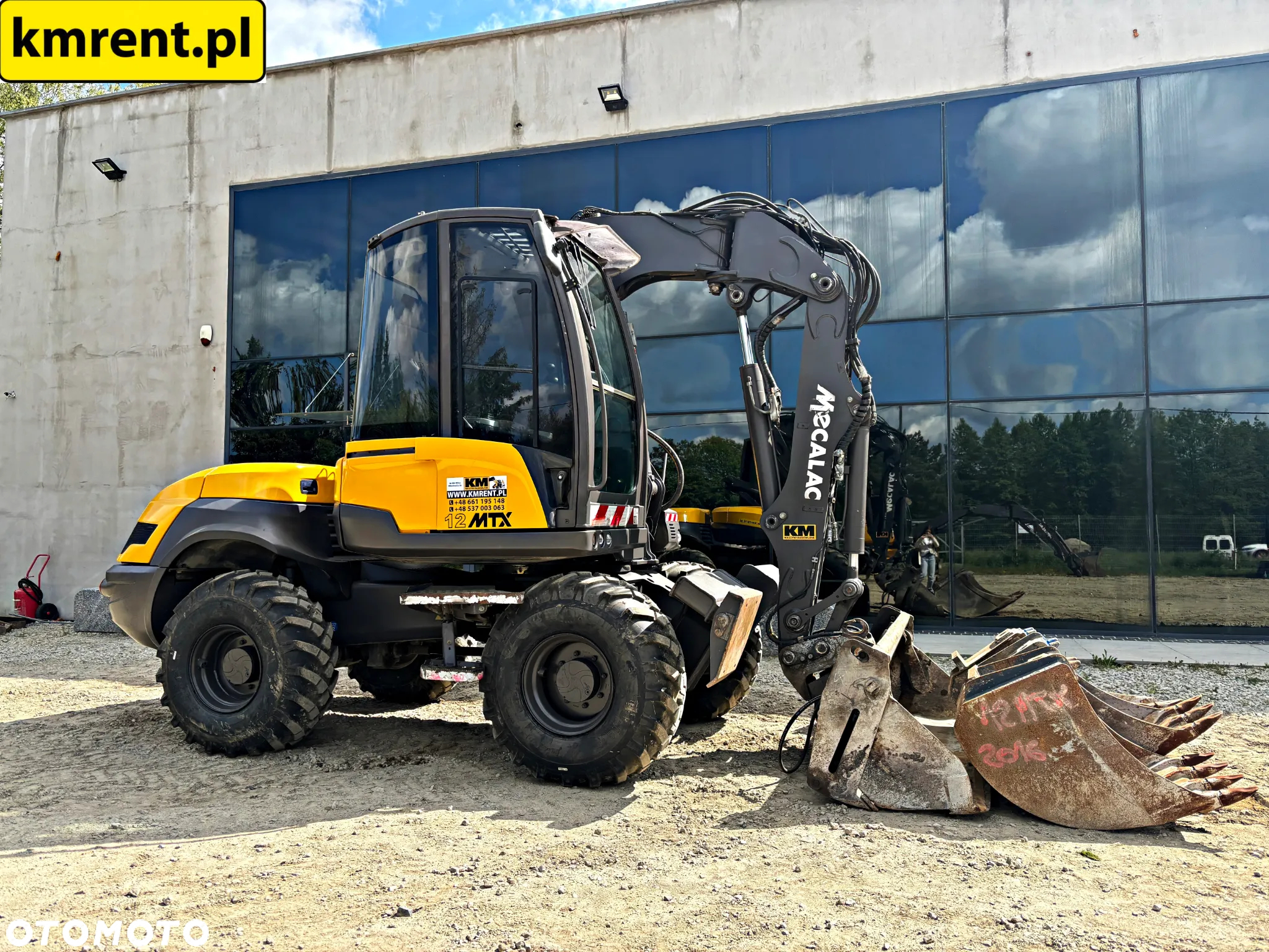 Mecalac 12 MTX KOPARKO-ŁADOWARKA 2016R. | MECALAC MSX MXT 714 - 4