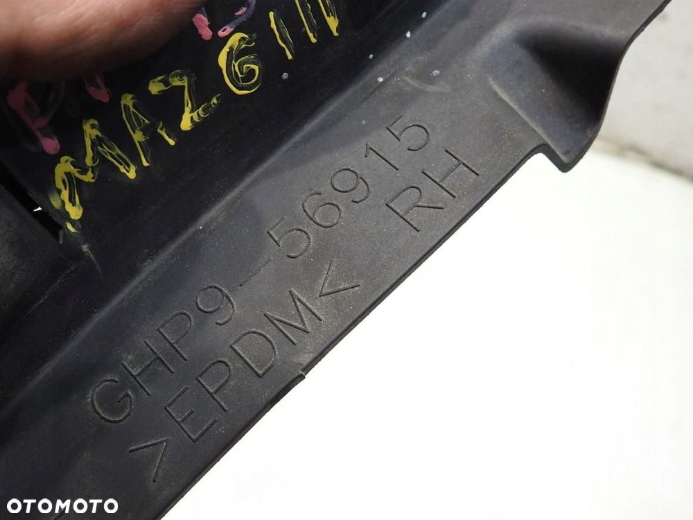 WYGŁUSZENIE OSŁONA BŁOTNIKA PRAWY PRZÓD MAZDA 6 III GJ GHP9-56915 - 5