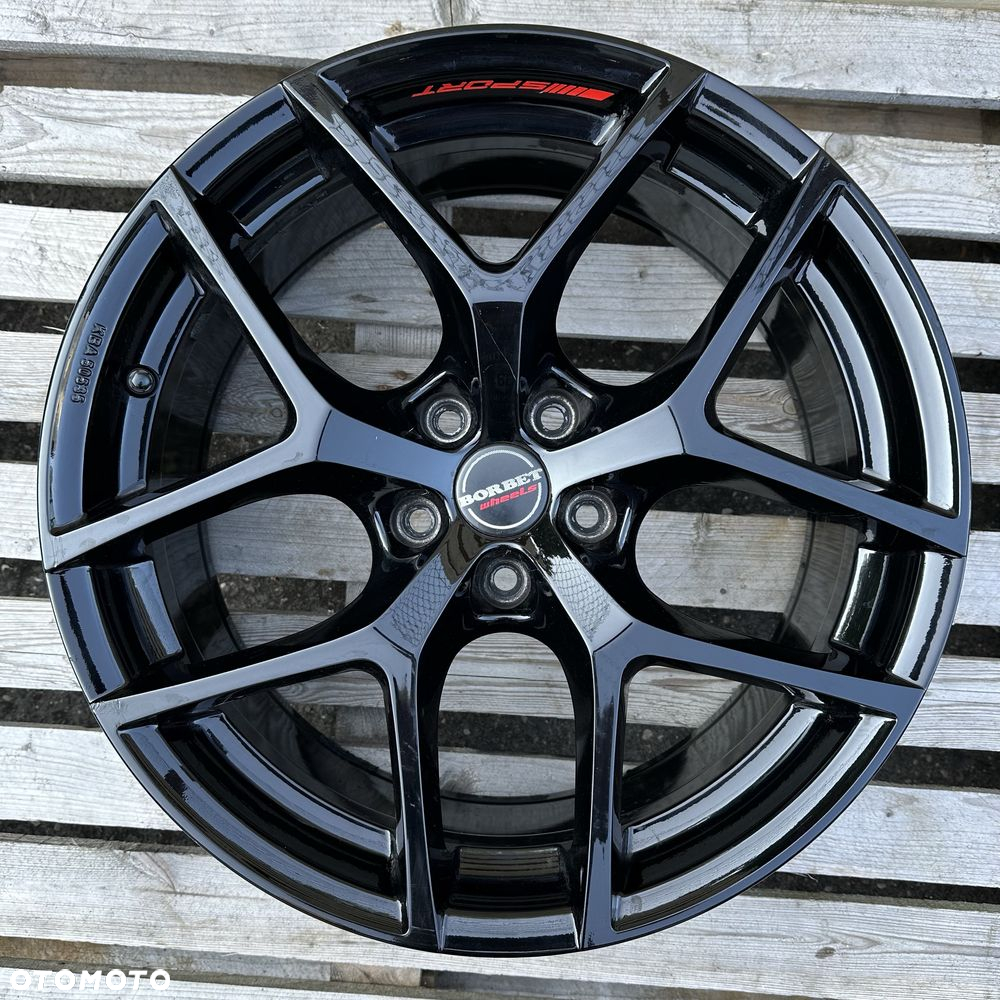 Borbet Y alufelgi 19 cali 5x112 ET44 VW Skoda Seat Stan bardzo dobry!! - 8