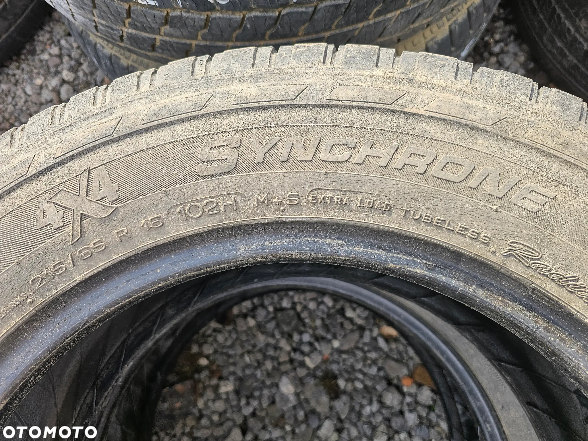 MICHELIN 215/65R16 102H 4x4 SYNCHRONE (2szt.) (1x5,0 x7,0) (DOT: 2x2607) L815 - 5