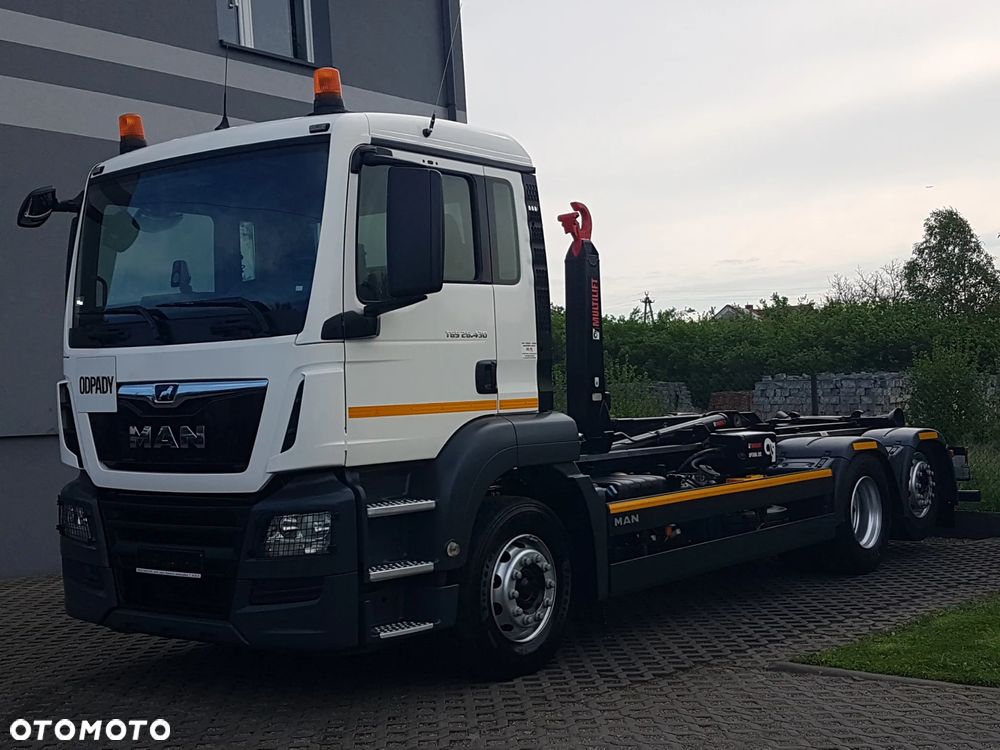 MAN 26.430 TGS 3-OSIE HAKOWIEC MULTILIFT OPTIMA 20S HIAB KLIMA 6x2 - 2