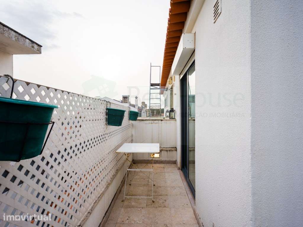 T2 Belém com terraço e parqueamentos - Vista Rio - Grande imagem: 5/38