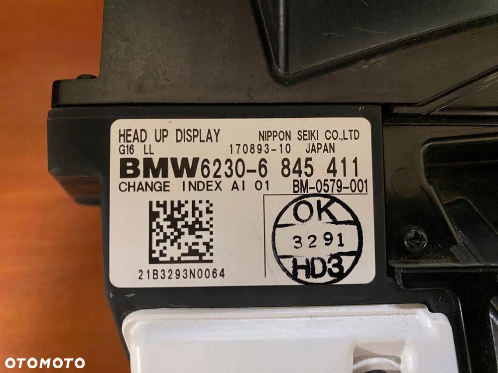 bmw 8 g16 gran coupe wyświetlacz head up 6230 - 6845411 - 5