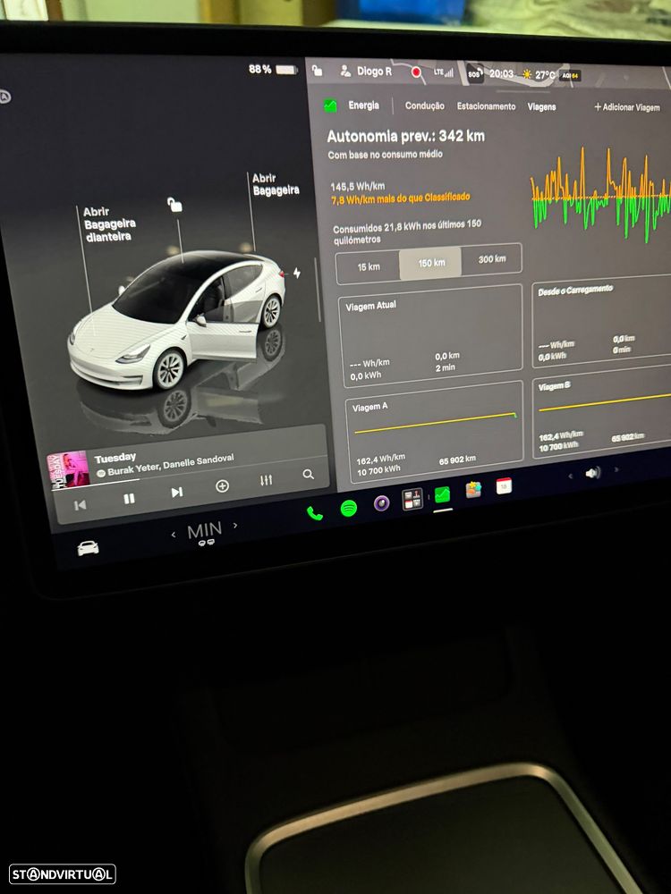 Tesla Model 3 Tração Traseira - 33
