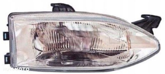 Reflektor Fiat Siena Palio 98-02 H7+H3 L/P - 1