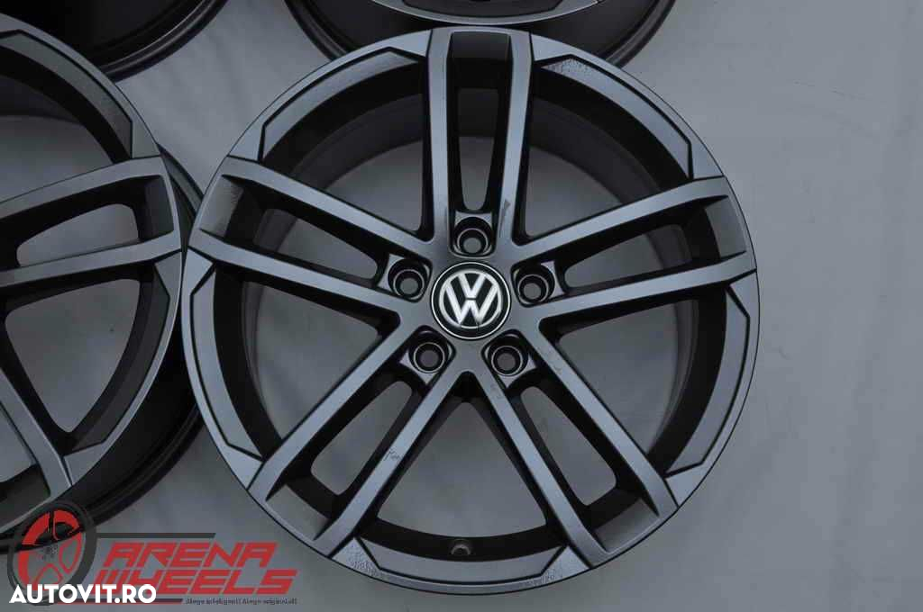 Jante Noi 17 inch Originale VW Golf 7 R-Line GTI GTD Curitiba R17 - 4