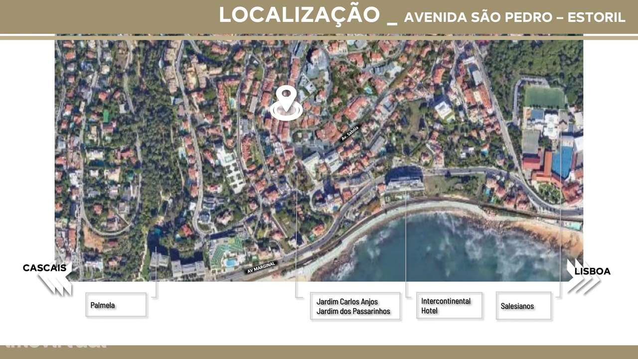 Monte Estoril – Prédio para Remodelar e Valorizar - Grande imagem: 4/27