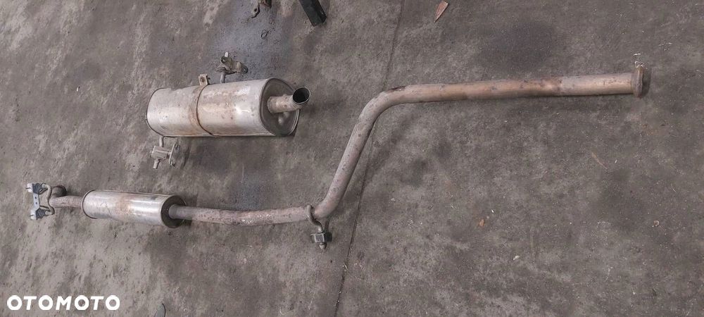 TŁUMIK WYDECH ŚRODKOWY  KOŃCOWY PEUGEOT 308 I SW 1.4 VTI - 1